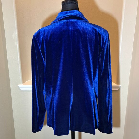 Jules & Leopold Women's Royal Blue Blazer Jacket - Picture 3 of 9